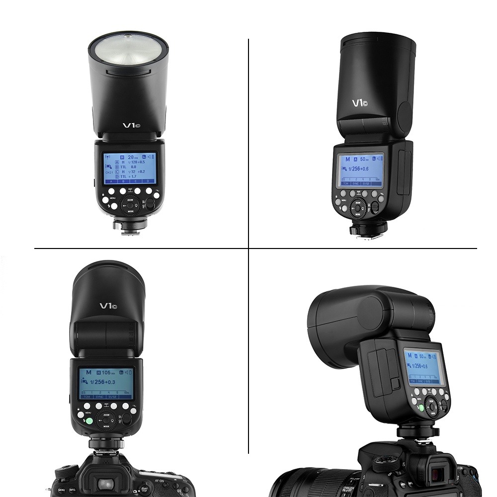 Godox V1 Round Head Flash - Canon - FlashGear.net