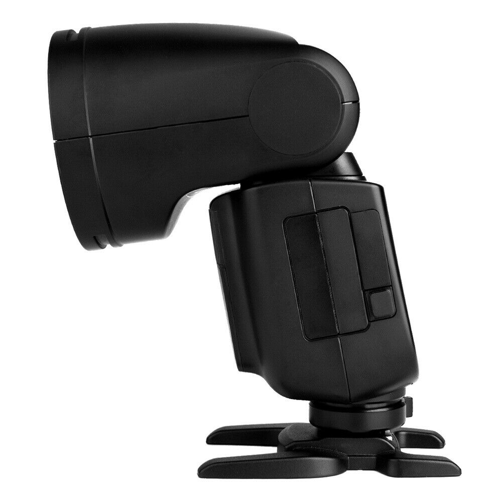 Godox V1 TTL Li-Ion Round Head Camera Flash for Nikon with Universal Flash  Diffuser Accessory Kit 